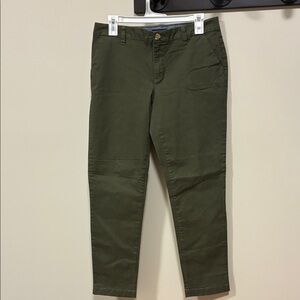 Tommy Hilfiger Dark Green Chinos size 6